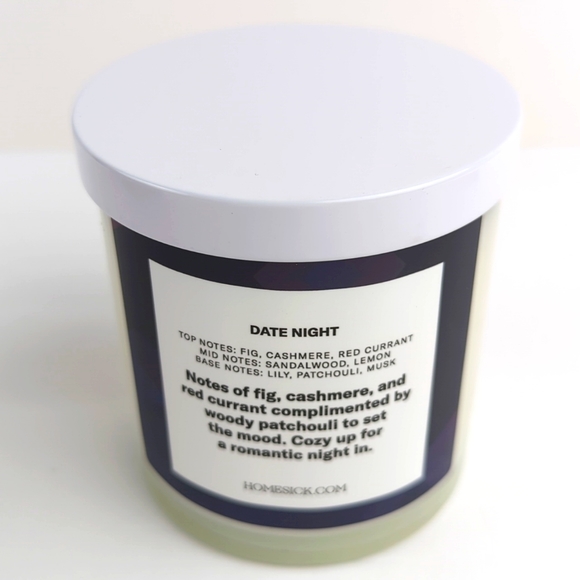 Homesick Date Night Candle 7.5oz. - Picture 2 of 3